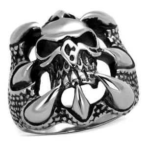 Ripper Skull Steel Ring