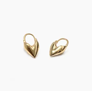 Roscida Heart Hoops (Pre-order)