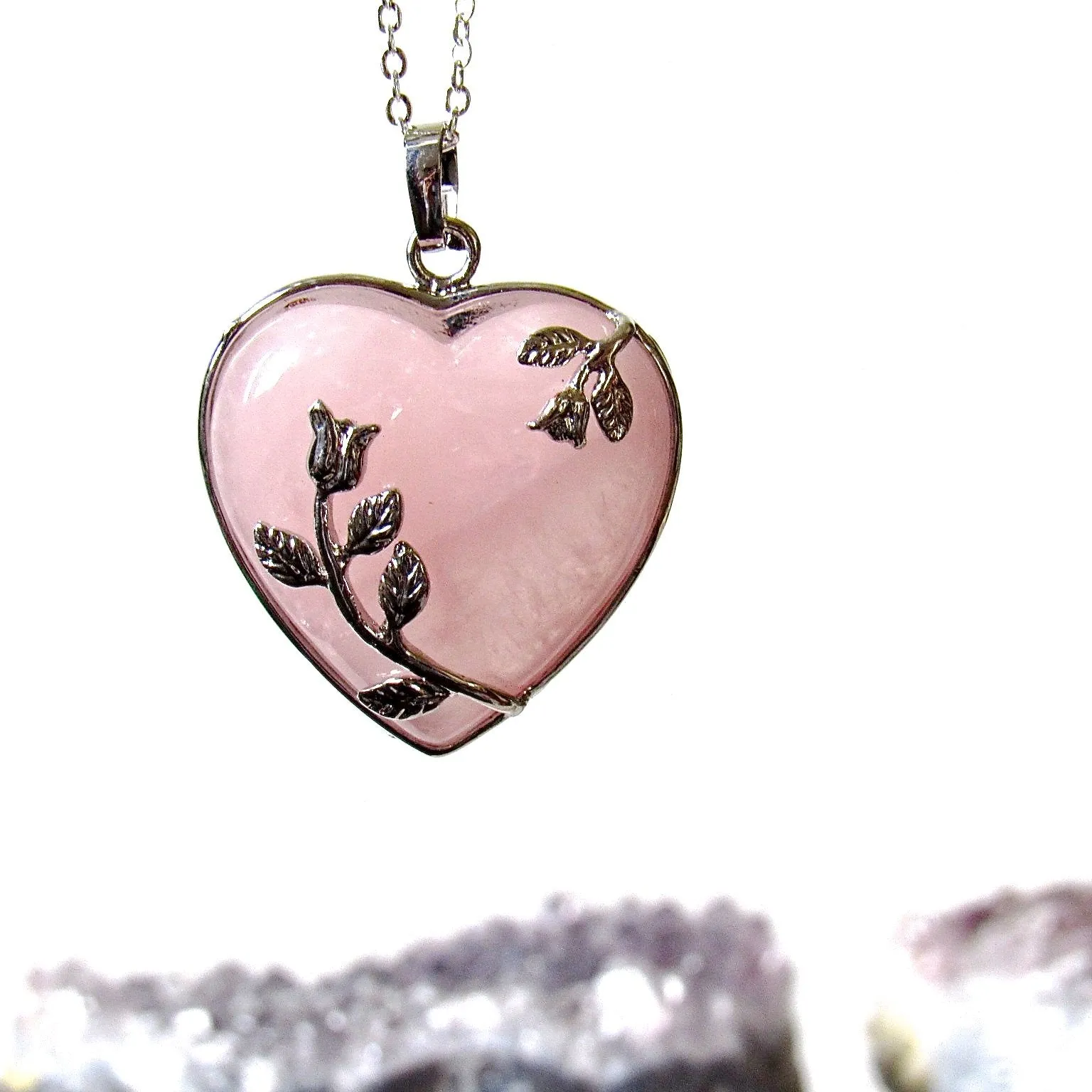 Rose Stem Necklaces