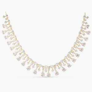 Seraphina CZ Silver Necklace