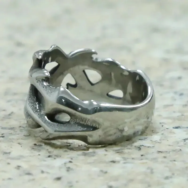 Stainless Steel Thorn Ring