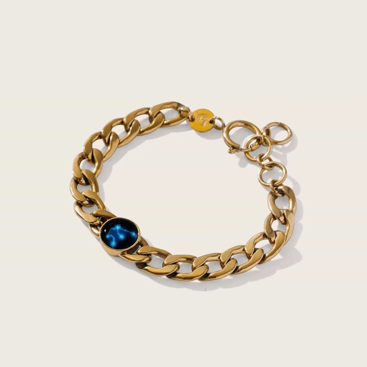 The Astral Link Bracelet in Gold