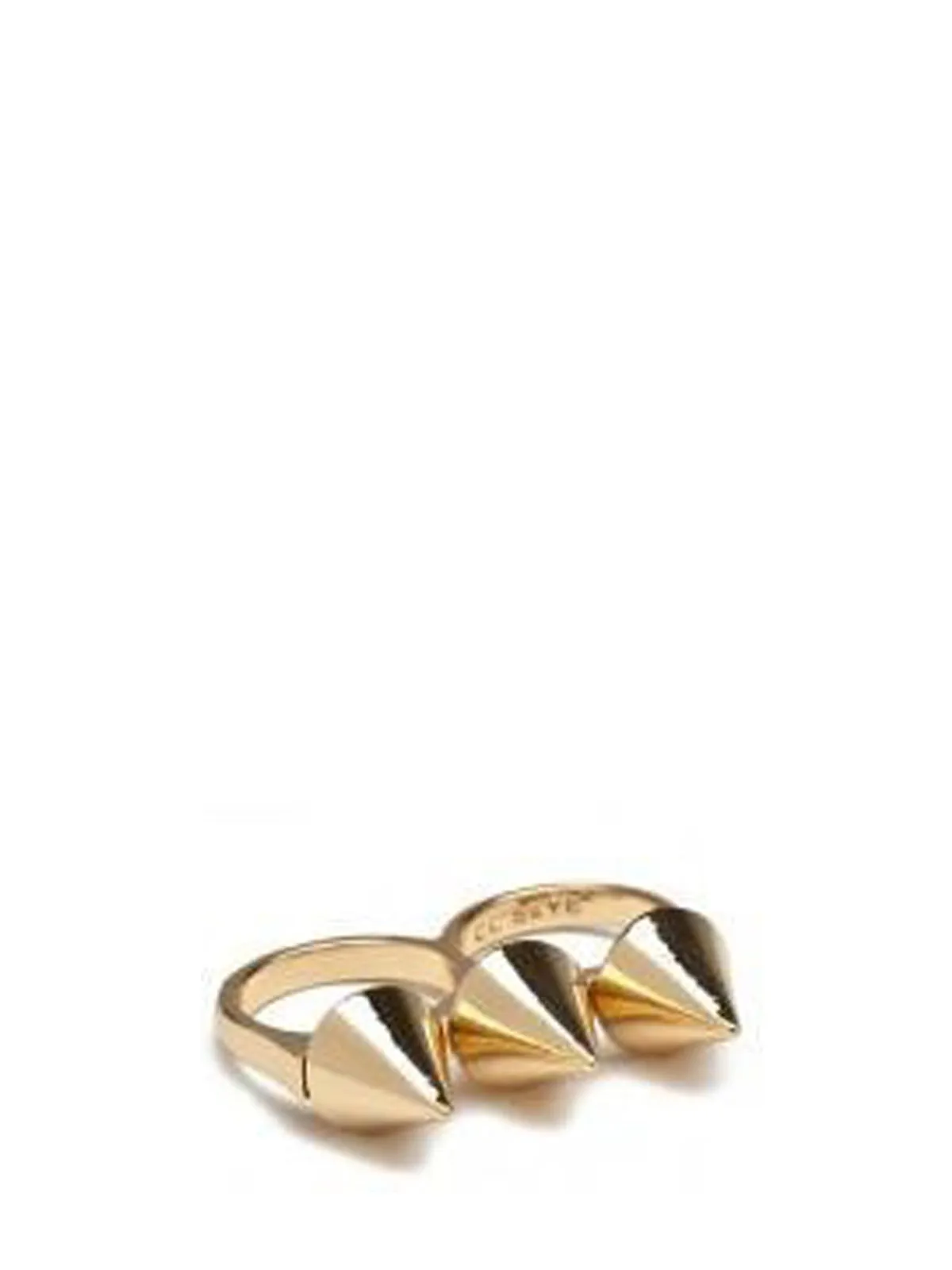 Triple Spike Ring