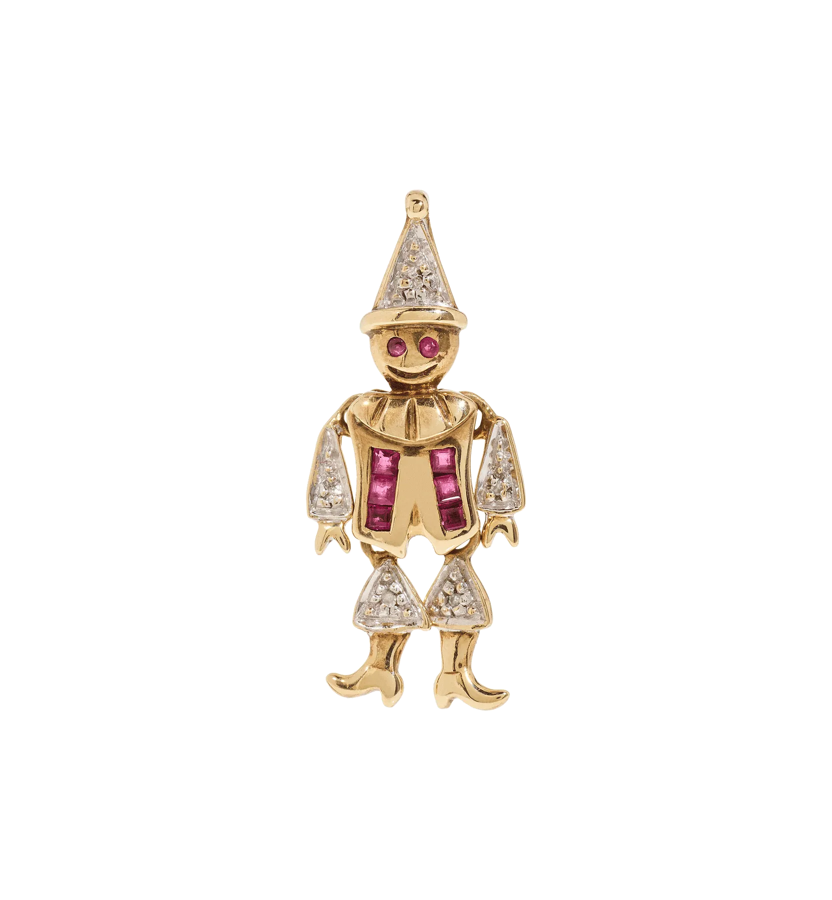 Vintage Lucid Clown Charm