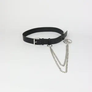 Whips and Chains Statement Belt - Black