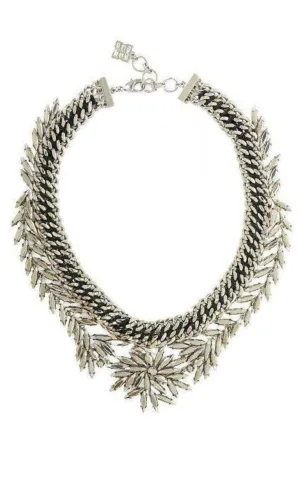 Woven Leaf Necklace